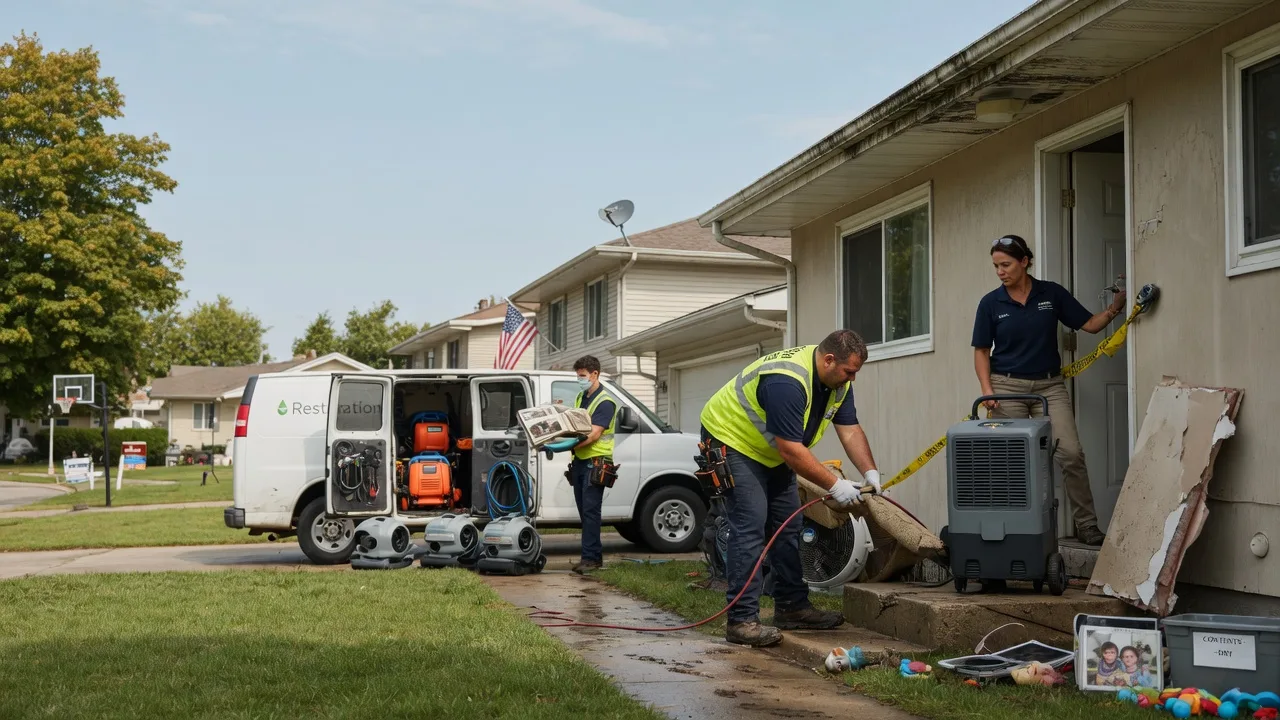 Water Damage Restoration in Hartly, DE near me